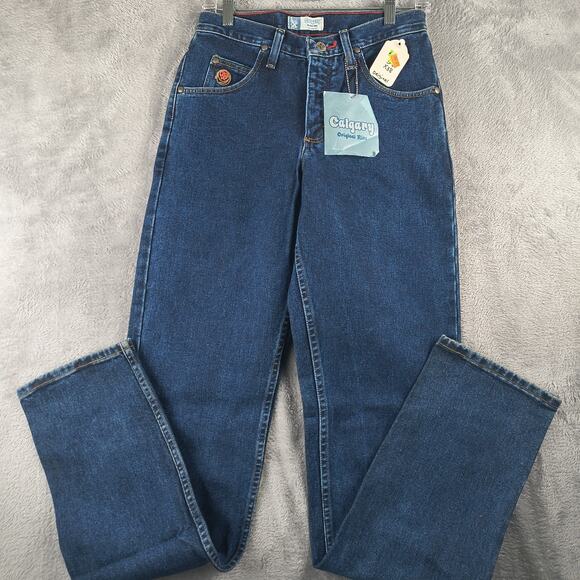 VINTAGE Wrangler Calgary Twenty X Jeans Women’s Size 5/6 X 38 Relaxed NWT - Picture 1 of 14